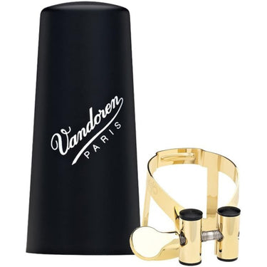 Abrazadera Vandoren Lc51gp Y Tapaboquilla Para Clarinete Sib